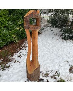 Vogelhuisje Huisje open stam